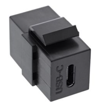 USB C 3.1 Buchse / Buchse schwarz